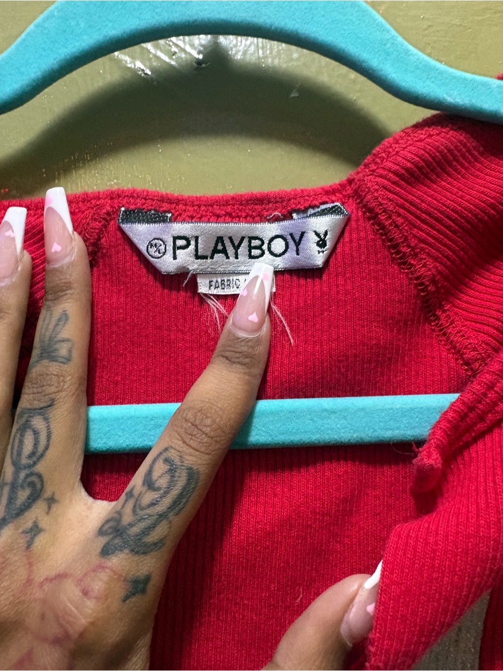 Playboy Red Logo Tank Top - Picture 3 of 3